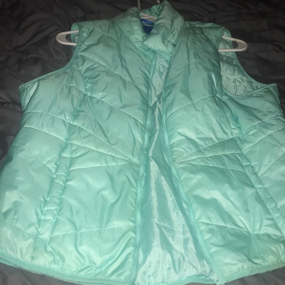 Light blue vest